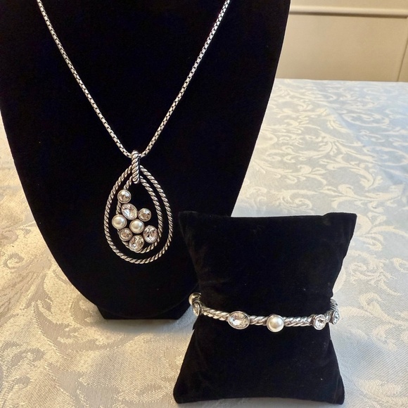 Brighton Jewelry - Brighton Monte Carlo Necklace and Matching Bracelet